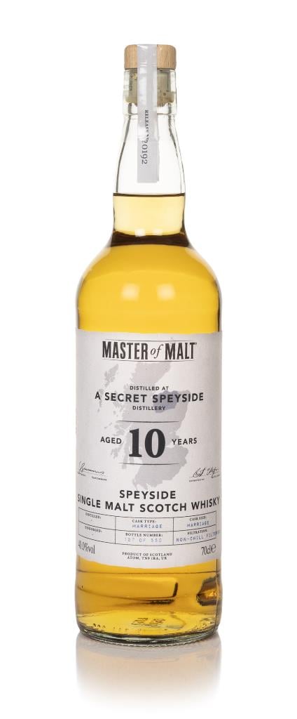Secret Speyside Distillery 10 Year Old (Master of Malt) Single Malt Whisky