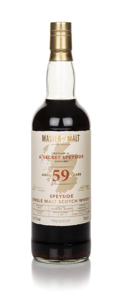Secret Speyside Distillery 59 Year Old 1956 Competition Exclusive (Mas Single Malt Whisky