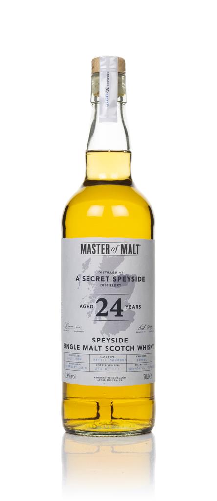 Speyside Secret Distillery 24 Year Old 1994 (Master of Malt) Single Malt Whisky
