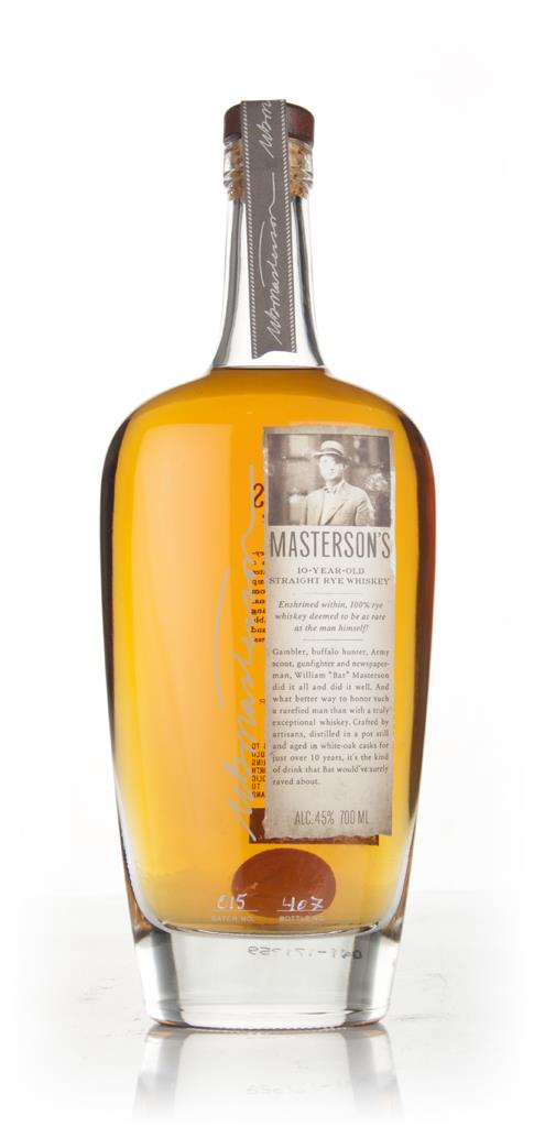 Masterson's 10 Year Old Rye Whisky