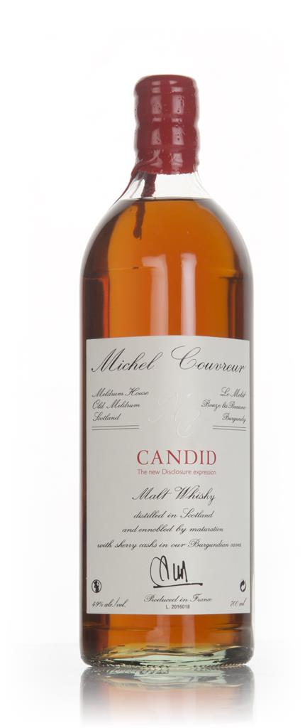 Michel Couvreur Candid Malt Whisky 3cl Sample Blended Malt Whisky