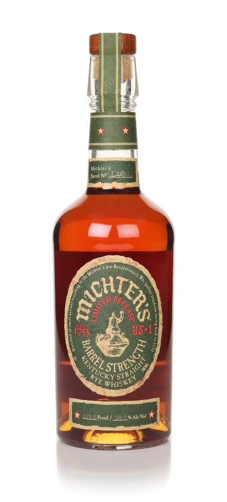 Michters US*1 Barrel Strength Straight Rye (54.9%) Rye Whiskey