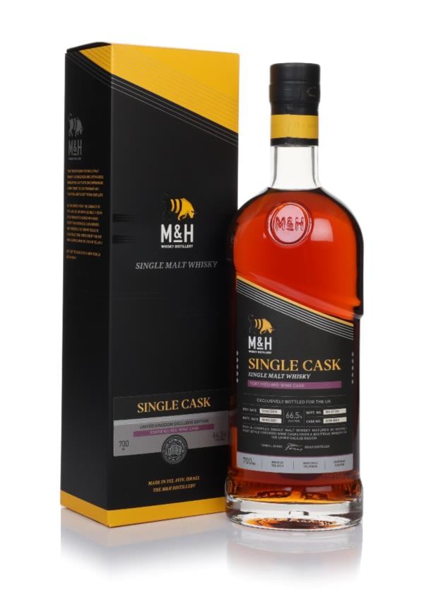 Milk & Honey Single Cask (cask 2018-0553) - Fortified Red Wine Cask Single Malt Whiskie