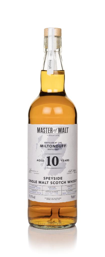Miltonduff 10 Year Old 2008 Single Cask (Master of Malt) Single Malt Whisky