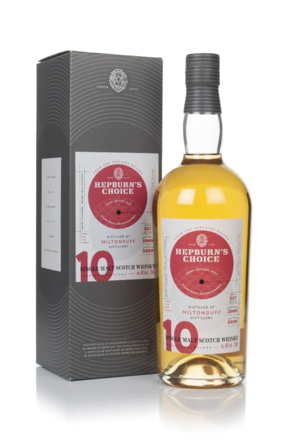 Miltonduff 10 Year Old 2009 - Hepburn's Choice (Langside) Single Malt Whisky