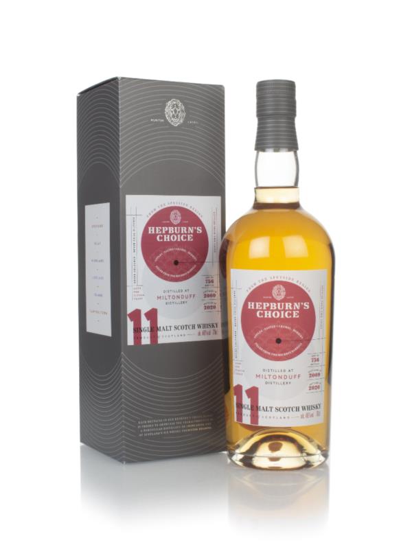 Miltonduff 11 Year Old 2009 - Hepburn's Choice (Langside) Single Malt Whisky