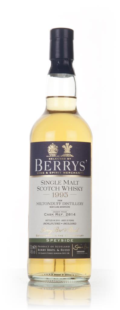 Miltonduff 20 Year Old 1995 (cask 2814) (Berry Bros. & Rudd) Single Malt Whisky