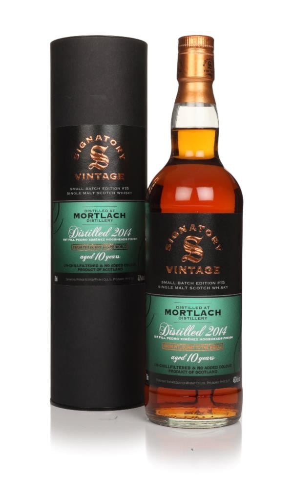 Mortlach 10 Year Old 2014 - Small Batch Edition #15 (Signatory) Single Malt Whisky
