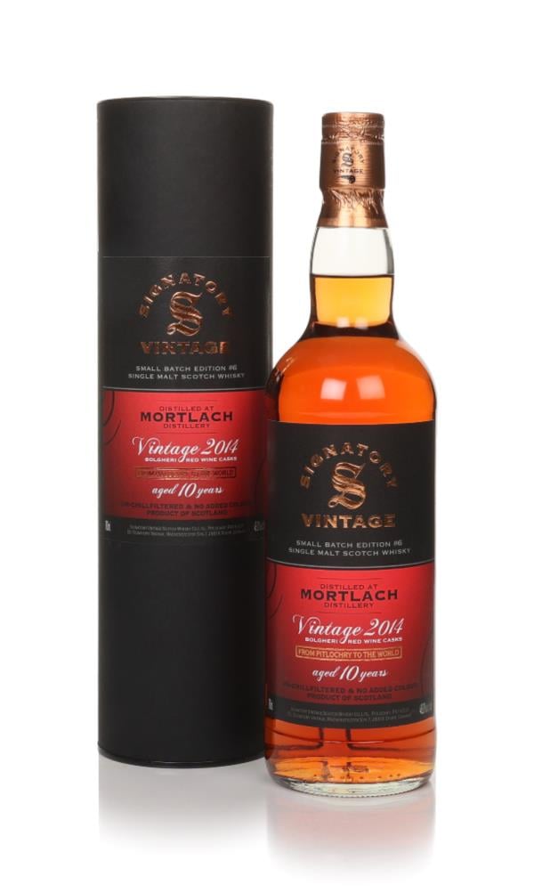 Mortlach 10 Year Old 2014 - Small Batch Edition #6 (Signatory) Single Malt Whisky