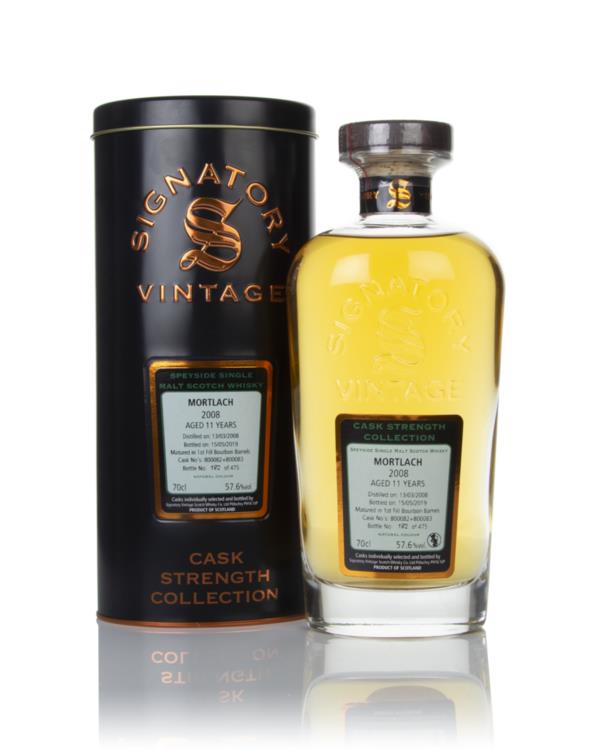 Mortlach 11 Year Old 2008 (casks 800082 & 800083) - Cask Strength Coll Single Malt Whisky
