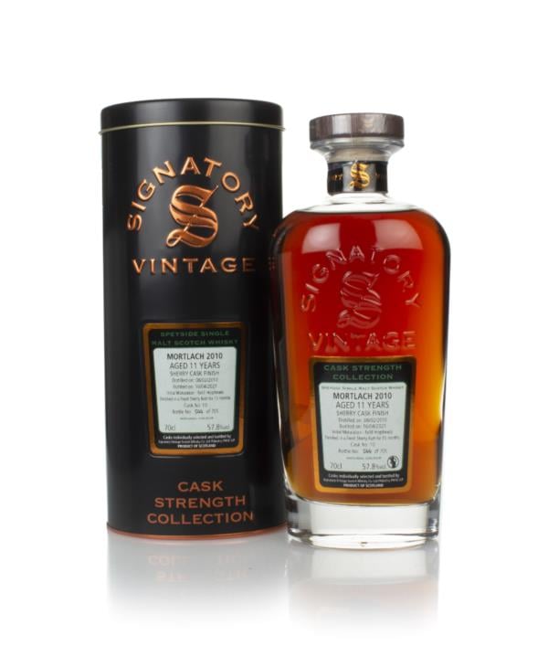Mortlach 11 Year Old 2010 (cask 10) - Cask Strength Collection (Signat Single Malt Whisky