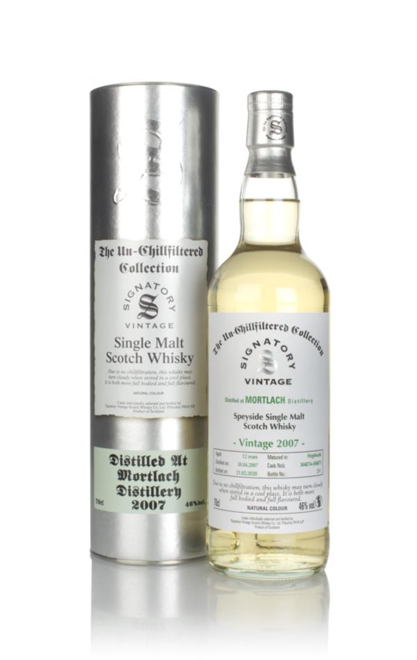 Mortlach 12 Year Old 2007 (casks 304874 & 304875) - Un-Chillfiltered C Single Malt Whisky