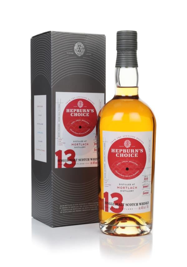 Mortlach 13 Year Old 2007 - Hepburn's Choice (Langside) Single Malt Whisky