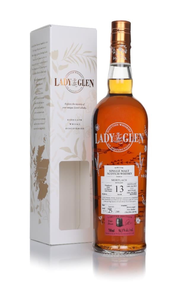 Mortlach 13 Year Old 2013 (cask 5753) - Lady of the Glen (Hannah Whisk Single Malt Whisky Mortlach 13 Year Old 2013 (cask 5753) - Lady of the Glen (Hannah Whisk Single Malt Whisky