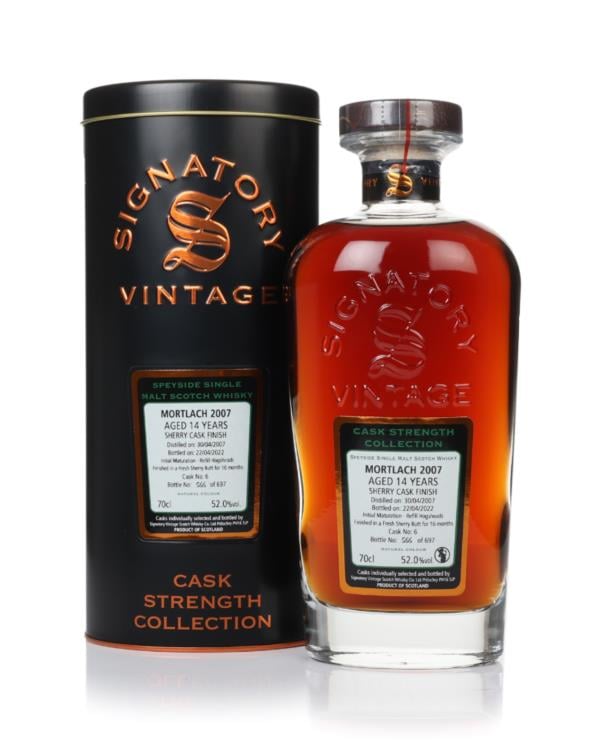 Mortlach 14 Year Old 2007 (cask 6) - Cask Strength Collection (Signato Single Malt Whisky