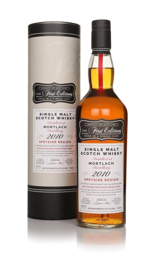 Mortlach 14 Year Old 2010 (cask HL21240) - The First Editions (Hunter Single Malt Whisky