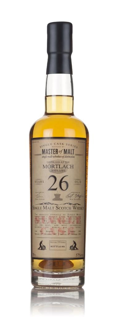 Mortlach 26 Year Old 1987 - Single Cask (Master of Malt) Single Malt Whisky
