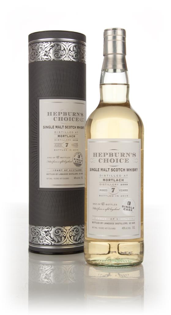 Mortlach 7 Year Old 2008 - Hepburn's Choice (Langside) Single Malt Whisky