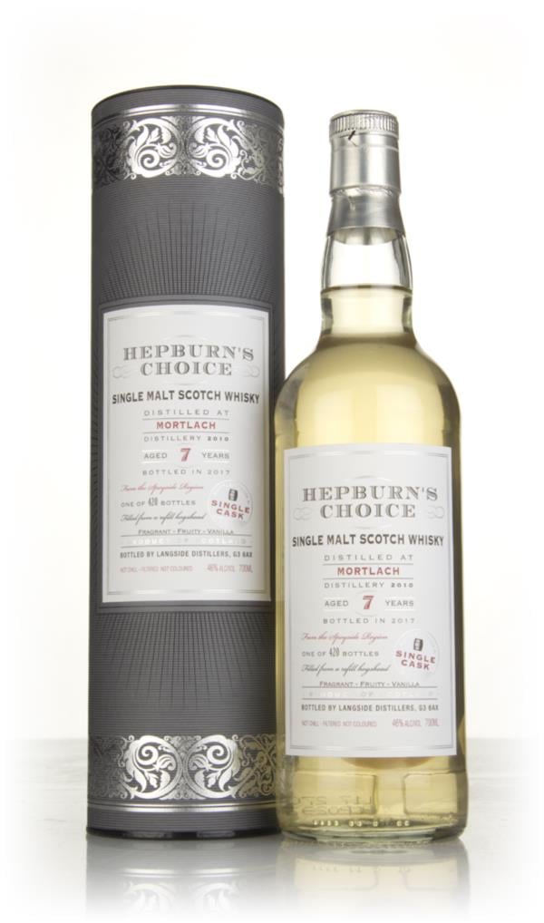 Mortlach 7 Year Old 2010 - Hepburn's Choice (Langside) Single Malt Whisky