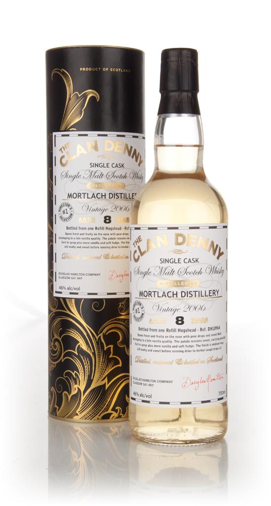 Mortlach 8 Year Old 2006 (cask 10964) - The Clan Denny (Douglas Laing) Single Malt Whisky
