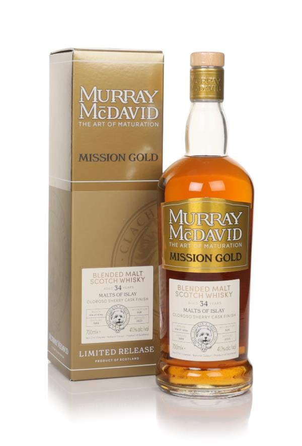 Malts of Islay 34 Year Old 1989 - Mission Gold (Murray McDavid) Blended Malt Whisky