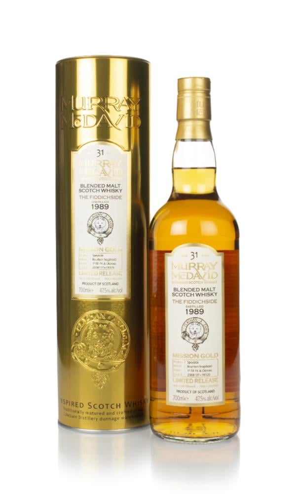 The Fiddichside 31 Year Old 1989 (casks 2008137 & 18129) - Mission Gol Blended Malt Whisky