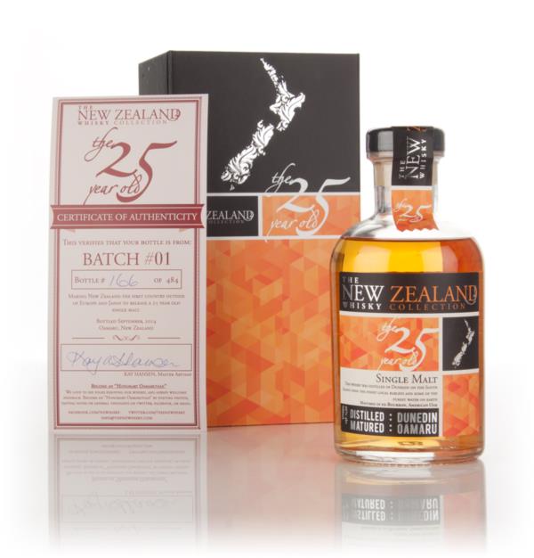 New Zealand Whisky Company 25 Year Old (bottled 2014) Batch #01 Single Malt Whisky
