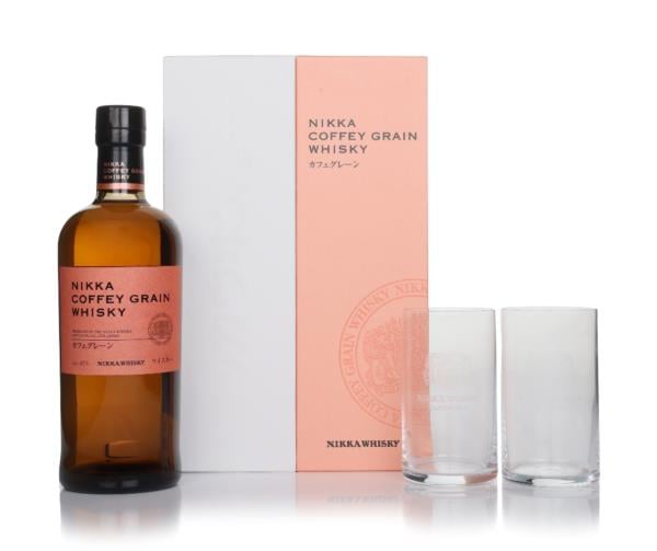 Nikka Coffey Grain Gift Set with 2x Glasses Grain Whisky Nikka Coffey Grain Gift Set with 2x Glasses Grain Whisky