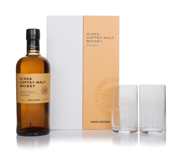 Nikka Coffey Malt Gift Set with 2x Glasses Single Malt Whisky Nikka Coffey Malt Gift Set with 2x Glasses Single Malt Whisky