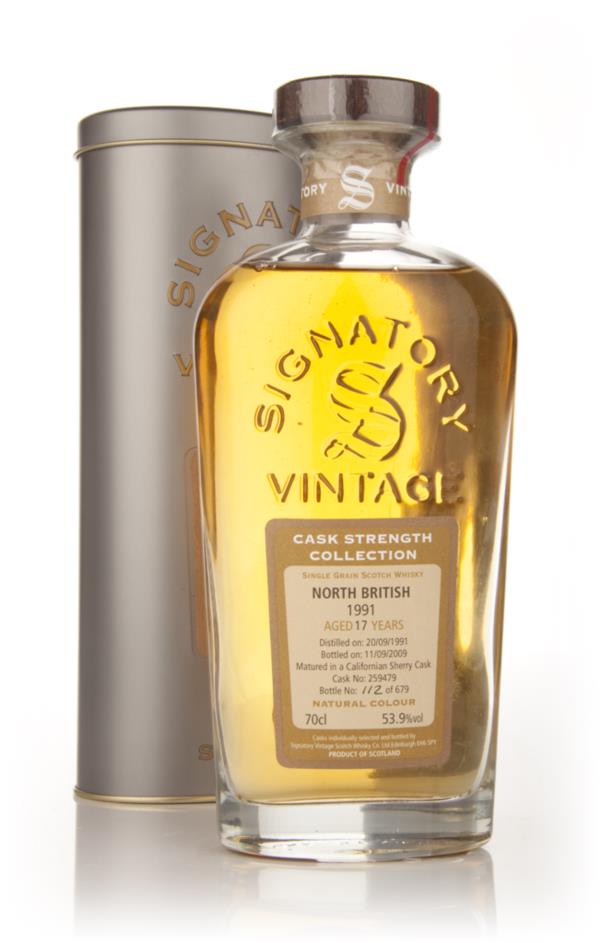 North British 17 Year Old 1991 - Cask Strength Collection (Signatory) Grain Whisky