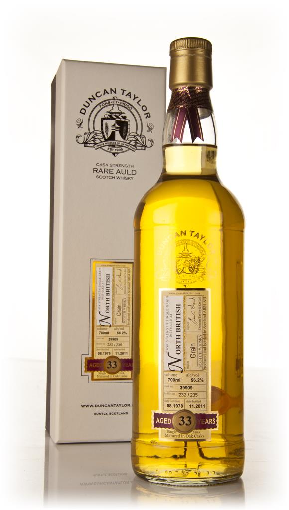 North British 33 Year Old 1978 - Rare Auld (Duncan Taylor) Grain Whisky