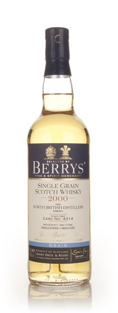 North British 12 Year Old 2000 (cask 4314) - (Berry Bros. & Rudd) Grain Whisky