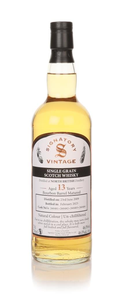 North British 13 Year Old 2009 (cask 260481, 260482 & 260484) (Signato Grain Whisky