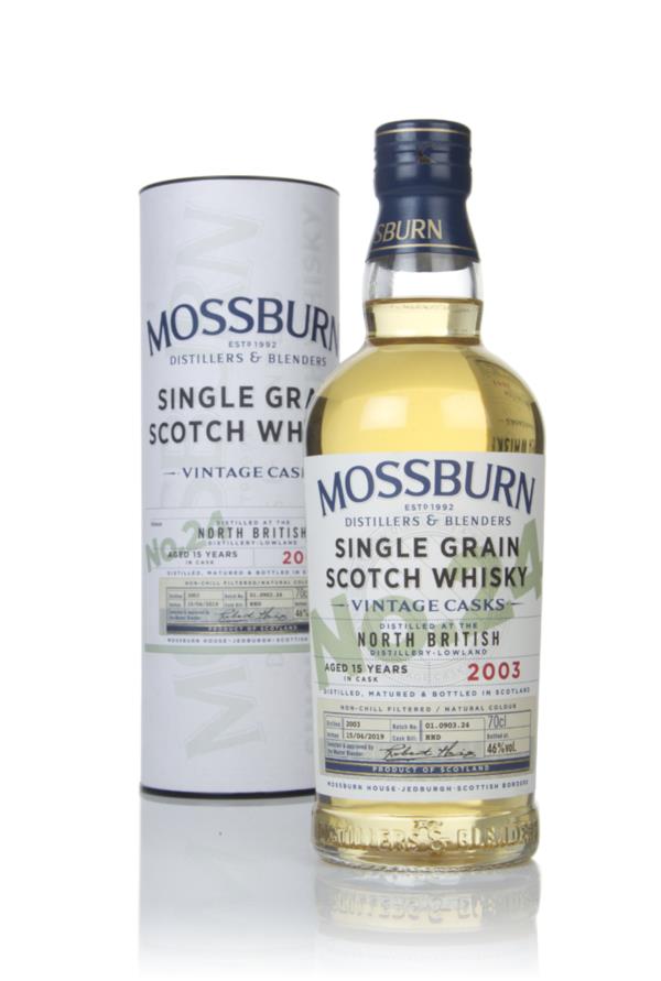North British 15 Year Old 2003 - Vintage Casks (Mossburn) Grain Whisky