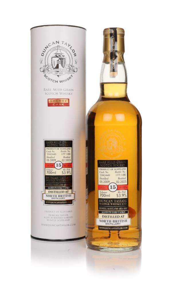 North British 15 Year Old 2009 (cask 5943449) - Rare Auld (Duncan Tayl Grain Whisky