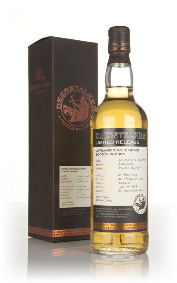 North British 22 Year Old 1994 (cask 239753) - Deerstalker Limited Rel Grain Whisky