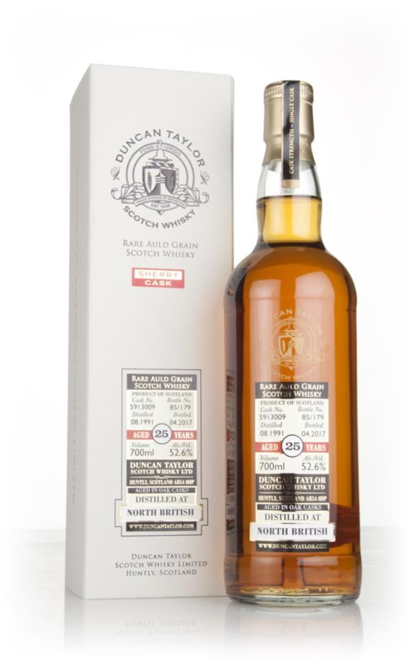North British 25 Year Old 1991 (cask 5913009) - Rare Auld (Duncan Tayl Grain Whisky