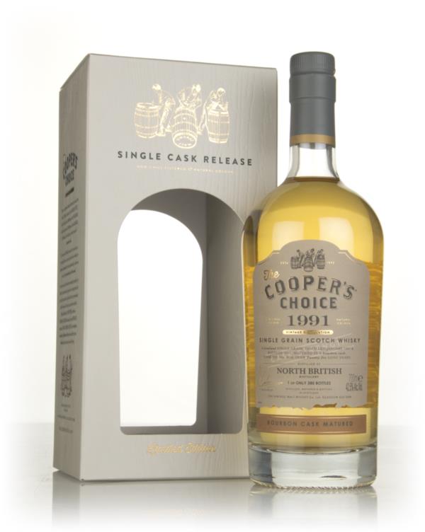 North British 26 Year Old 1991 (cask 304) - The Cooper's Choice (The V Grain Whisky