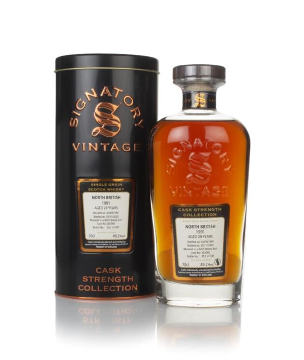North British 29 Year Old 1991 (cask 262082)  - Cask Strength Collecti Grain Whisky