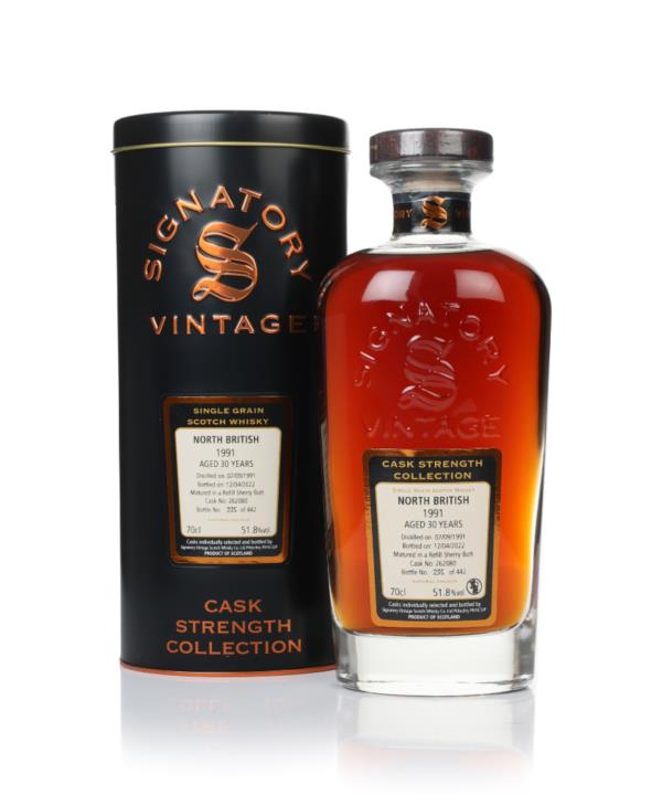 North British 30 Year Old 1991 (cask 262080) - Cask Strength Collectio Grain Whisky