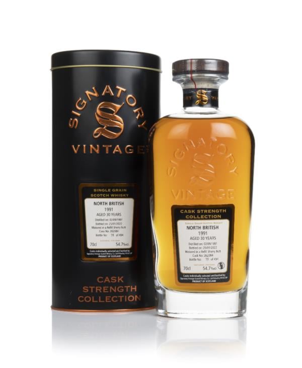 North British 30 Year Old 1991 (cask 262084) - Cask Strength Collectio Grain Whisky