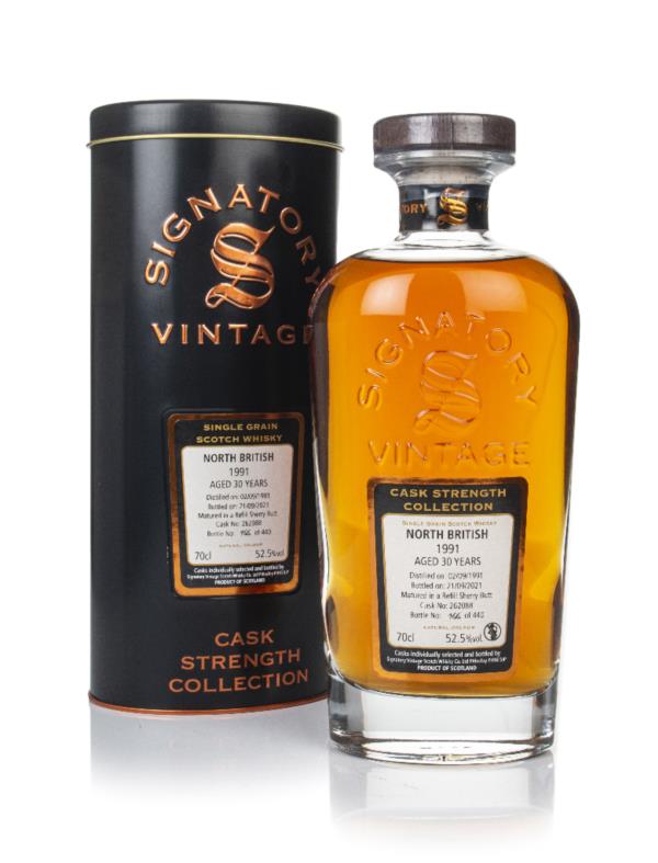 North British 30 Year Old 1991 (cask 262088) - Cask Strength Collectio Grain Whisky