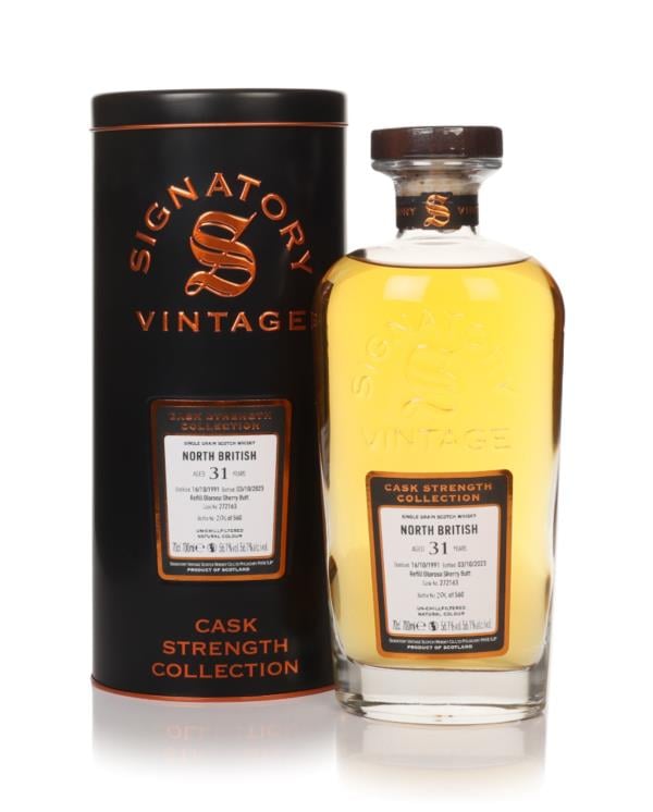 North British 31 Year Old 1991 (cask 272163) - Cask Strength Collectio Grain Whisky