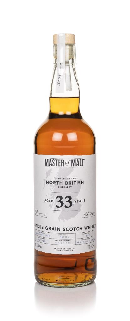North British 33 Year Old 1989 (Master of Malt) Grain Whisky