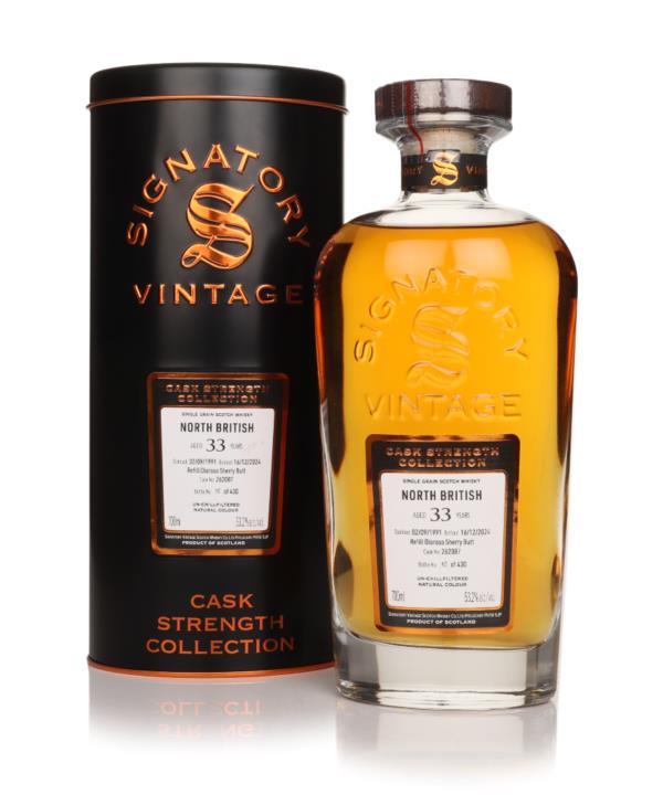 North British 33 Year Old 1991 (cask 262087) - Cask Strength Collectio Grain Whisky