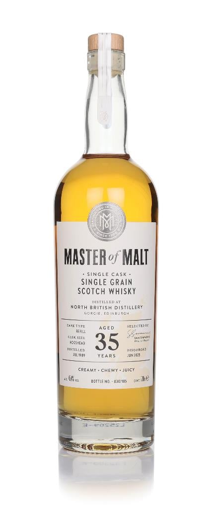 North British 35 Year Old 1989 Single Cask (Master of Malt) Grain Whisky