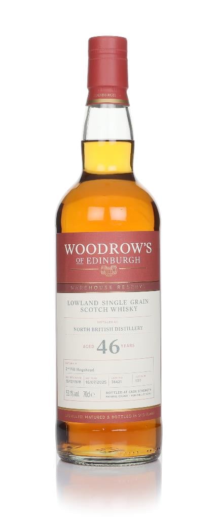 North British 46 Year Old - Woodrows of Edinburgh Grain Whisky North British 46 Year Old - Woodrows of Edinburgh Grain Whisky