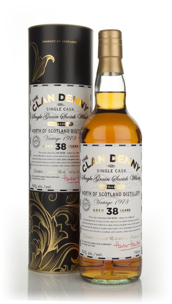 North Of Scotland 38 Years Old 1973 - The Clan Denny (Douglas Laing) Grain Whisky