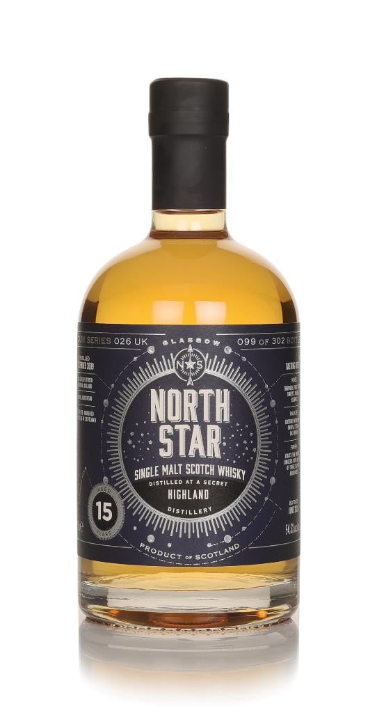 Secret Highland 15 Year Old 2009 (North Star Spirits) Single Malt Whisky