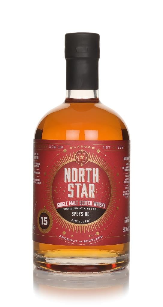Secret Speyside 15 Year Old 2009 (North Star Spirits) Single Malt Whisky